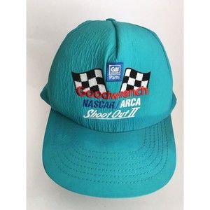 GM GOODWRENCH NASCAR ARCA shoot out II 1993 HOUSTON ZONE turquoise Vintage Snapb